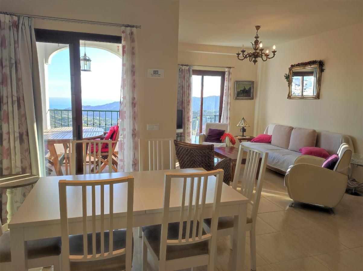 Lovely 2 Bedroom Apartment With Sea View, Frigiliana Eksteriør bilde