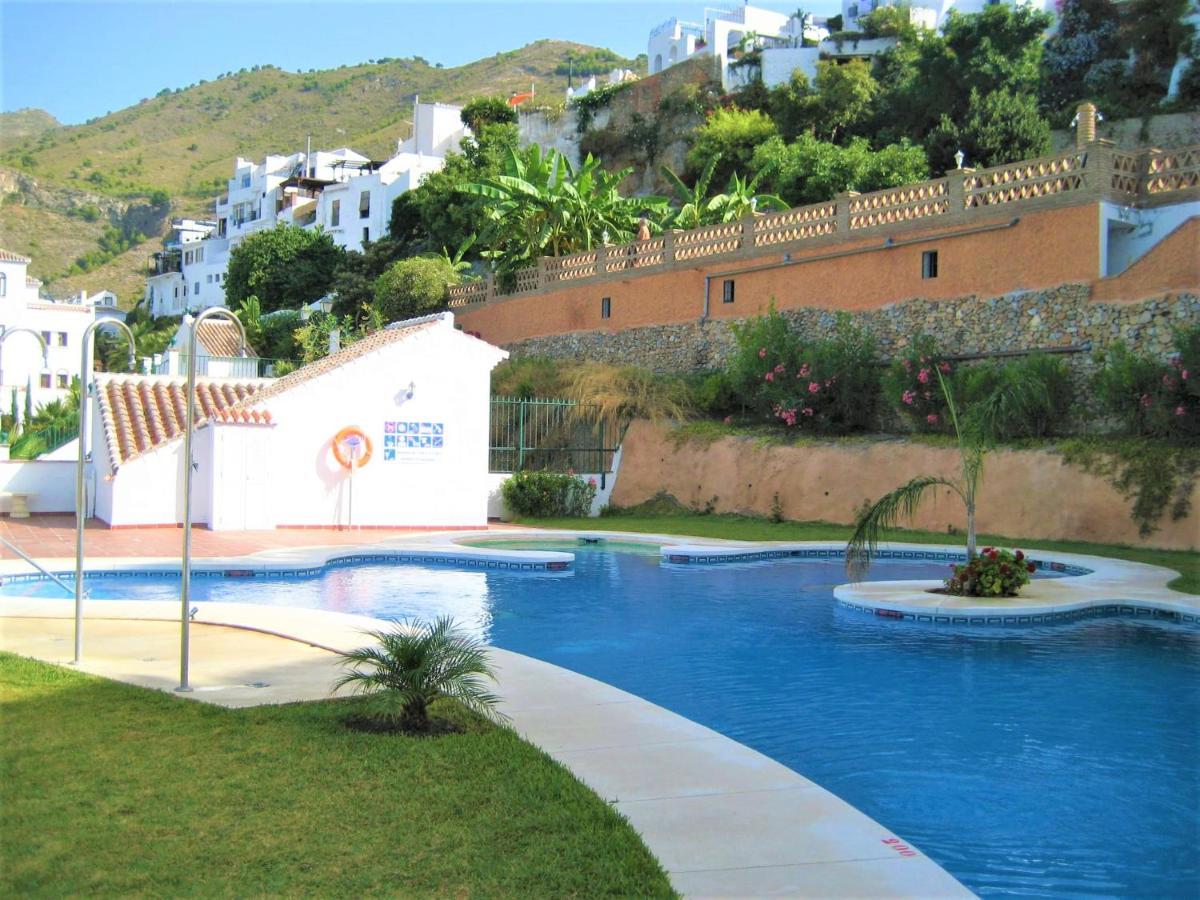 Lovely 2 Bedroom Apartment With Sea View, Frigiliana Eksteriør bilde